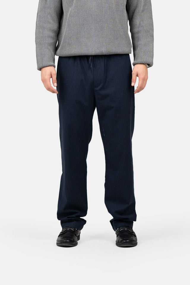 Heavyweight Linbukse Navy